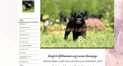 Desktop Screenshot of crooked-field-labradors.de